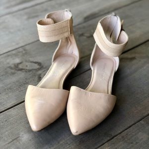 Franco Sarto Tan Flats